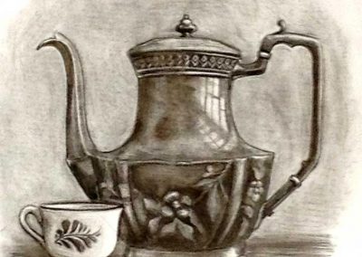 Charcoal Teapot