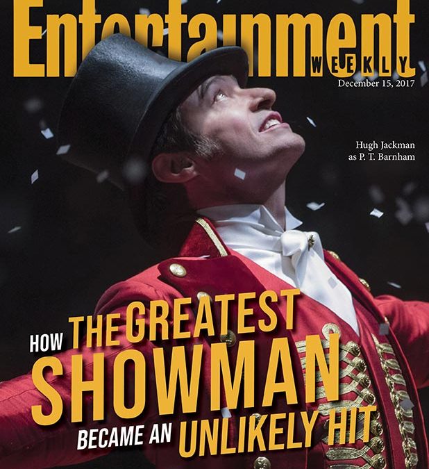 Greatest Showman Magazine Cover