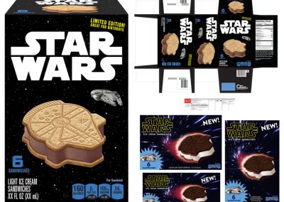 Star Wars Ice Cream Sandwiches